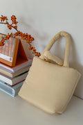Yellow Cream Puff Bag