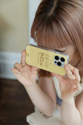 Yellow Daily Brew Magnetic Phone Case