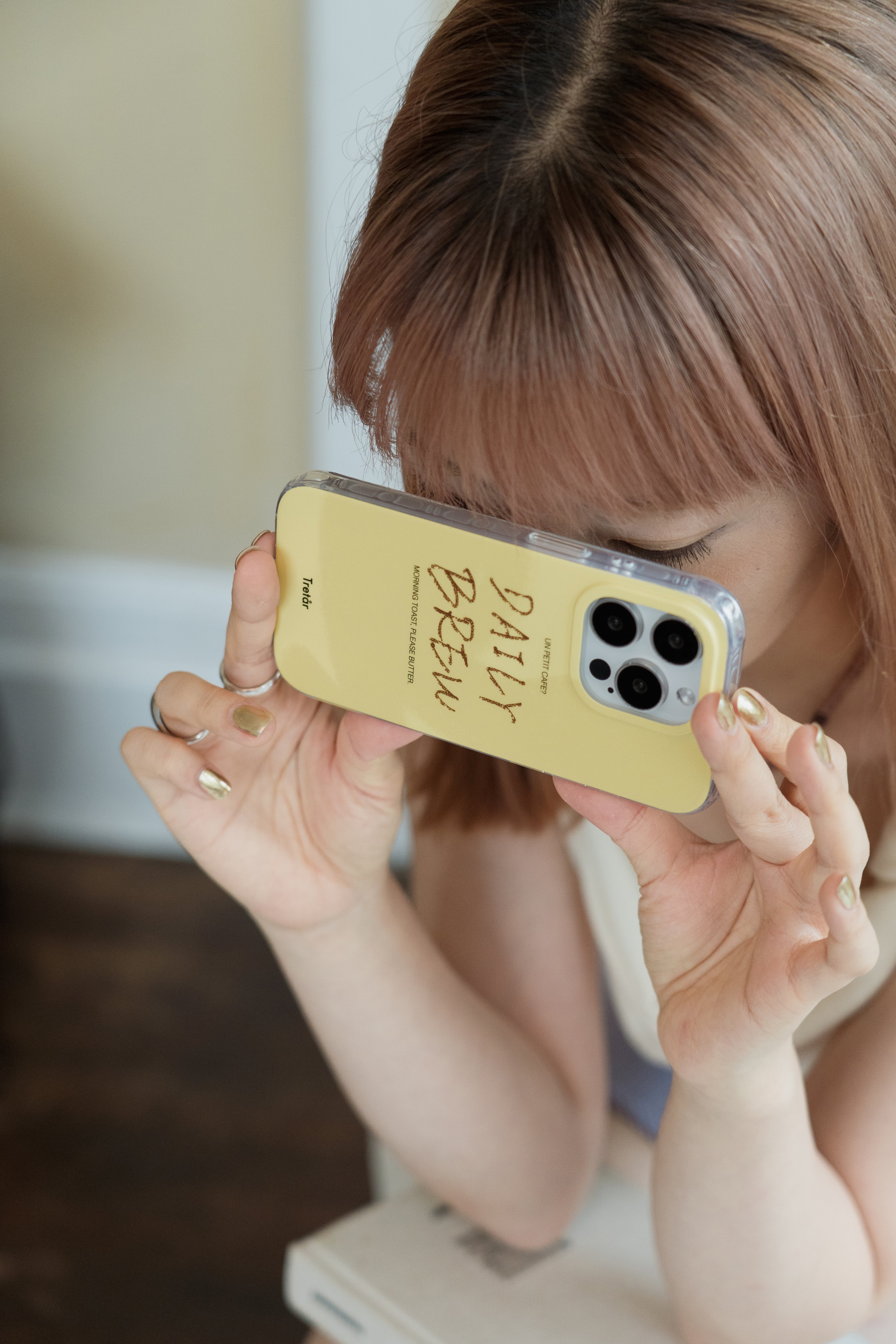 Yellow Daily Brew Magnetic Phone Case