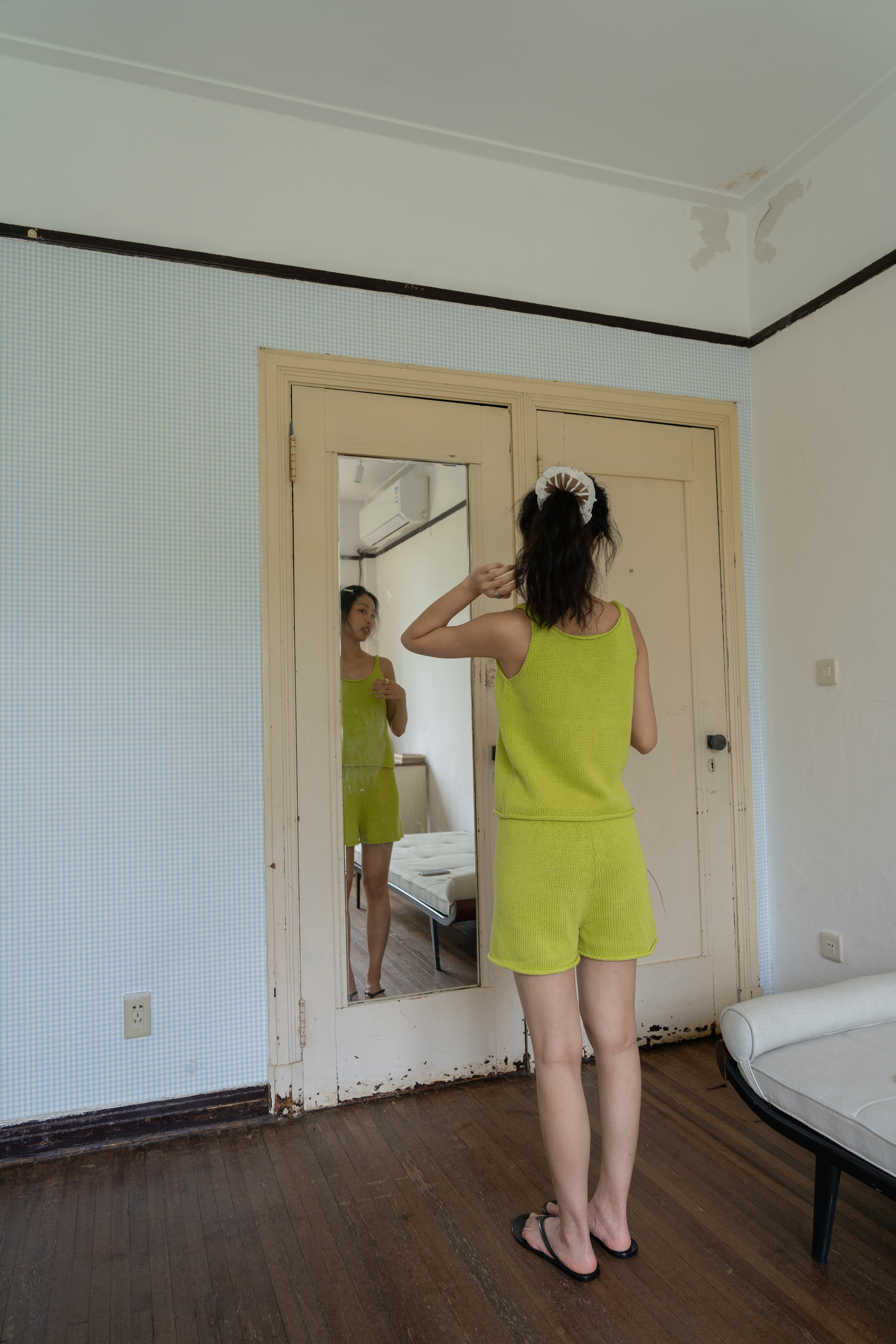 Champagne Reverie Scrunchie