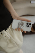 Silver Shell Phone Case