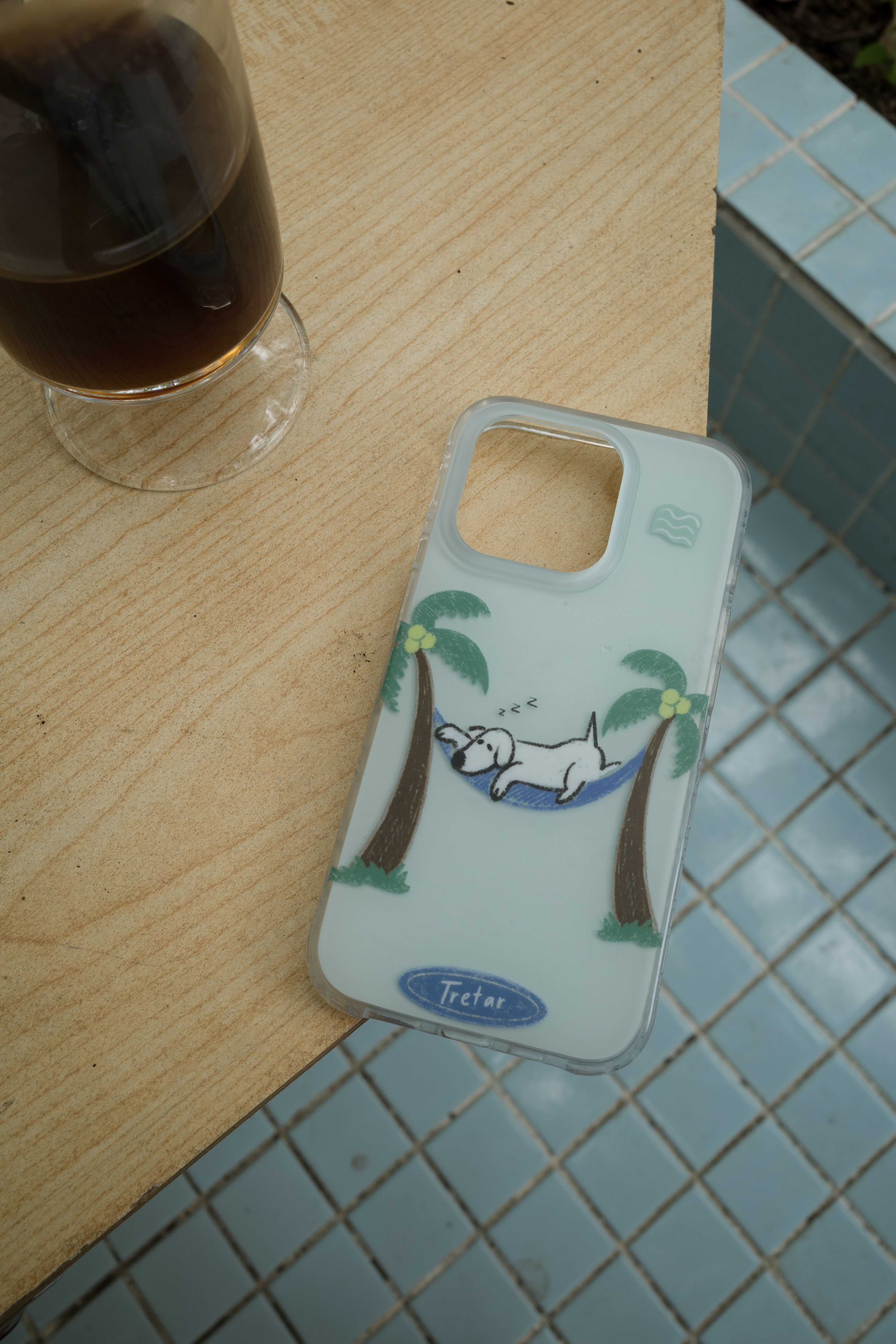 Coastal Puppy Phone Case