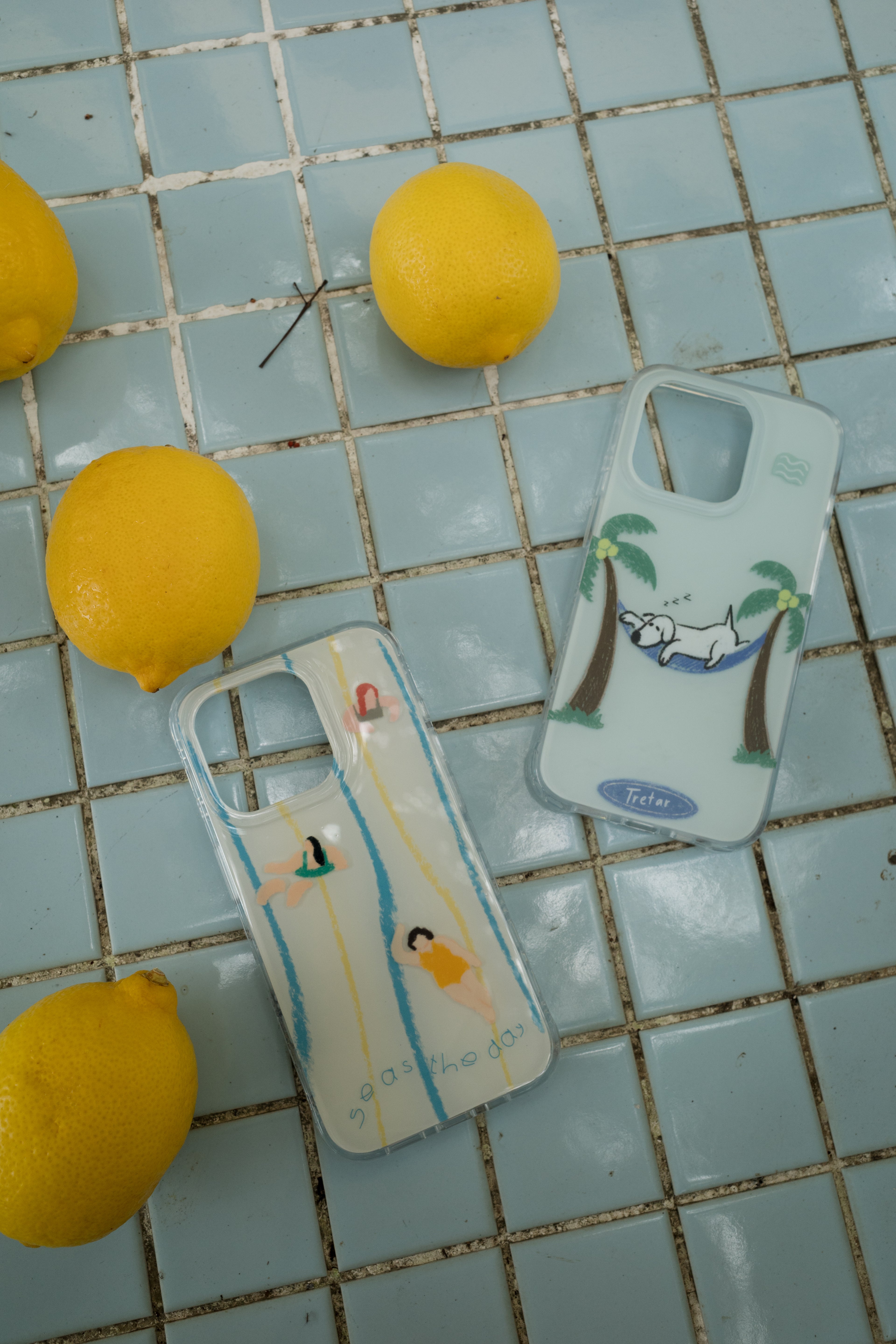 Coastal Puppy Phone Case