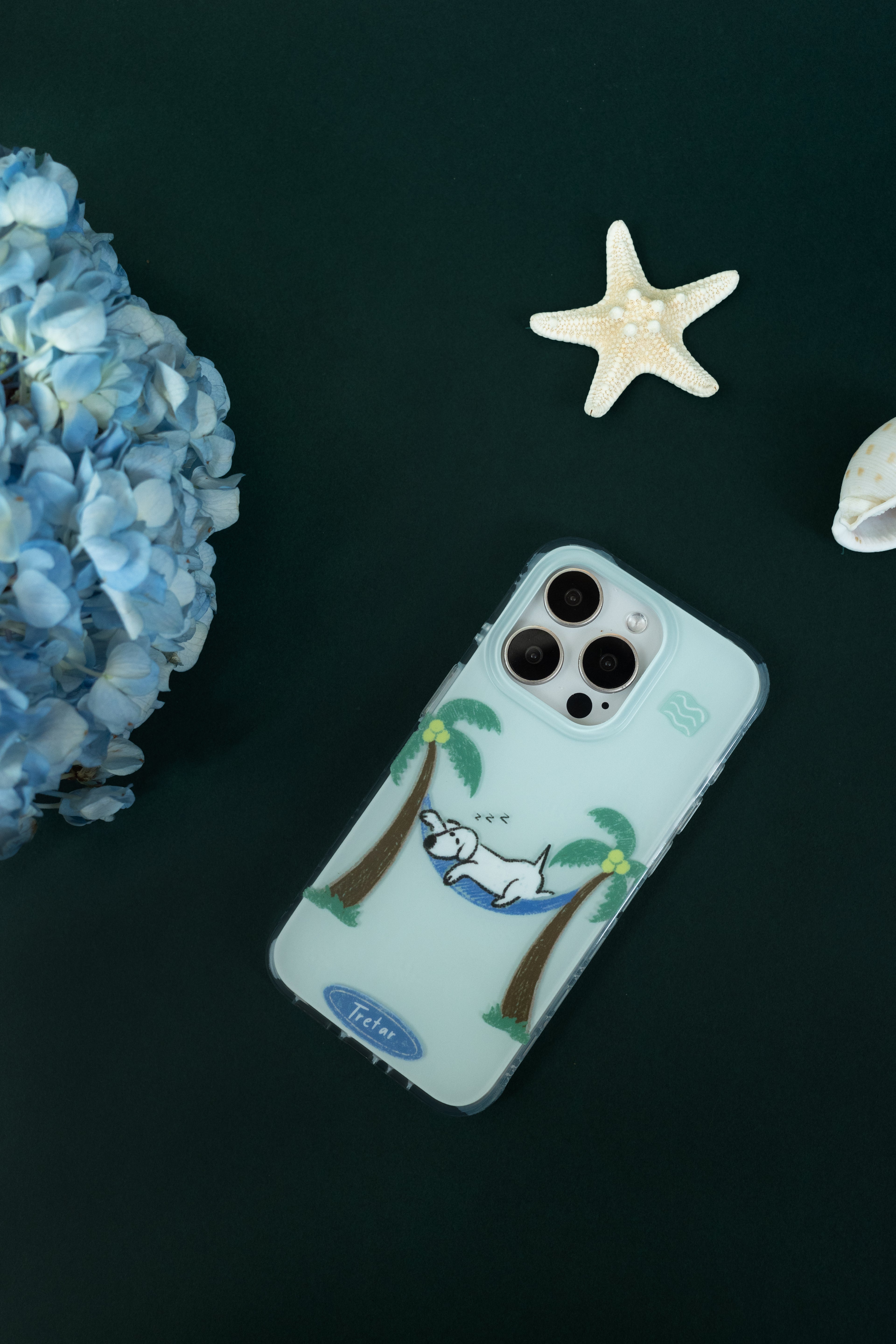 Coastal Puppy Phone Case