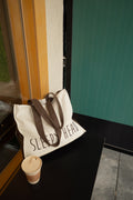 White Embroidered Shoulder Bag