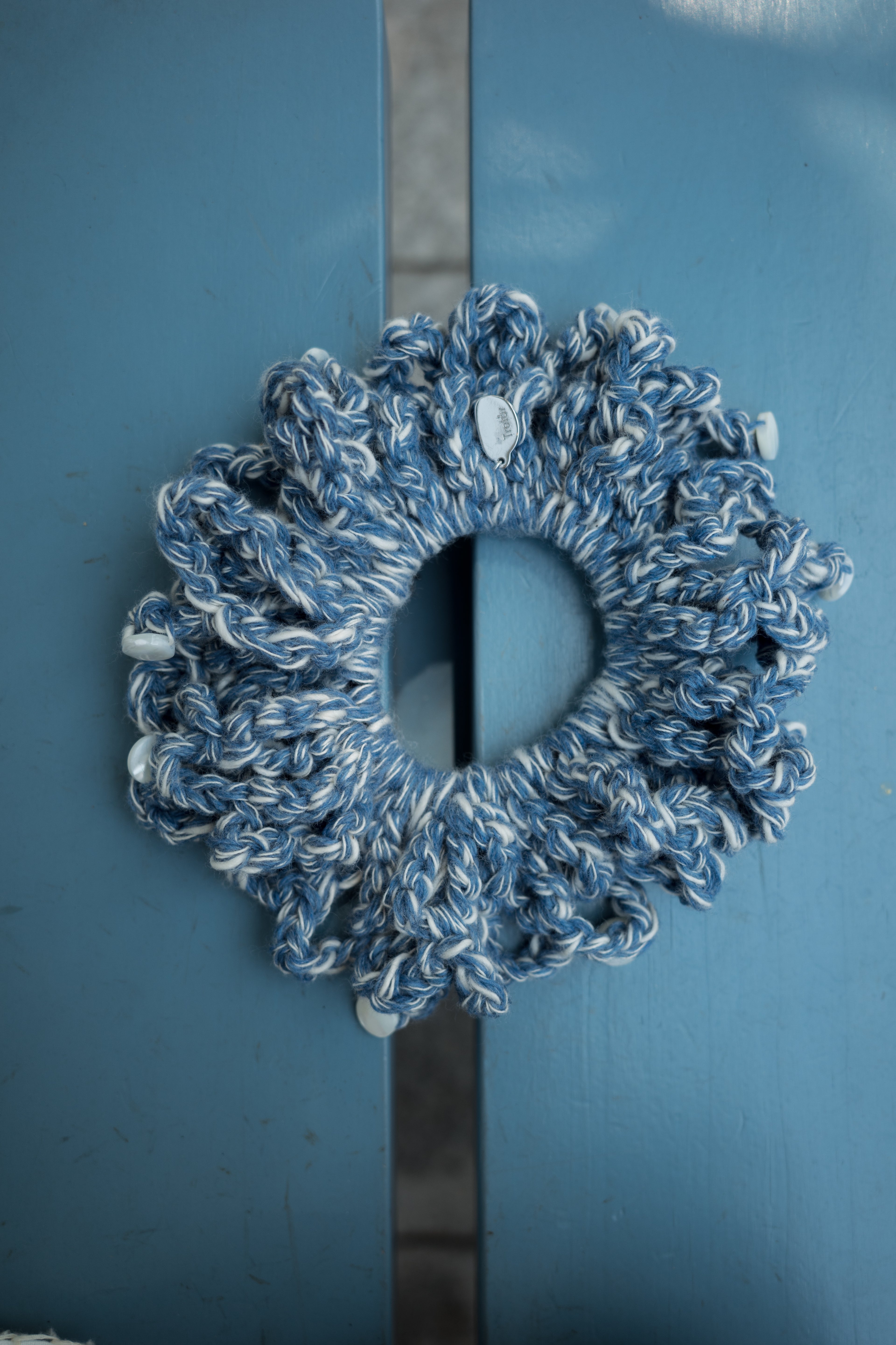 Seabreeze Shell Scrunchie