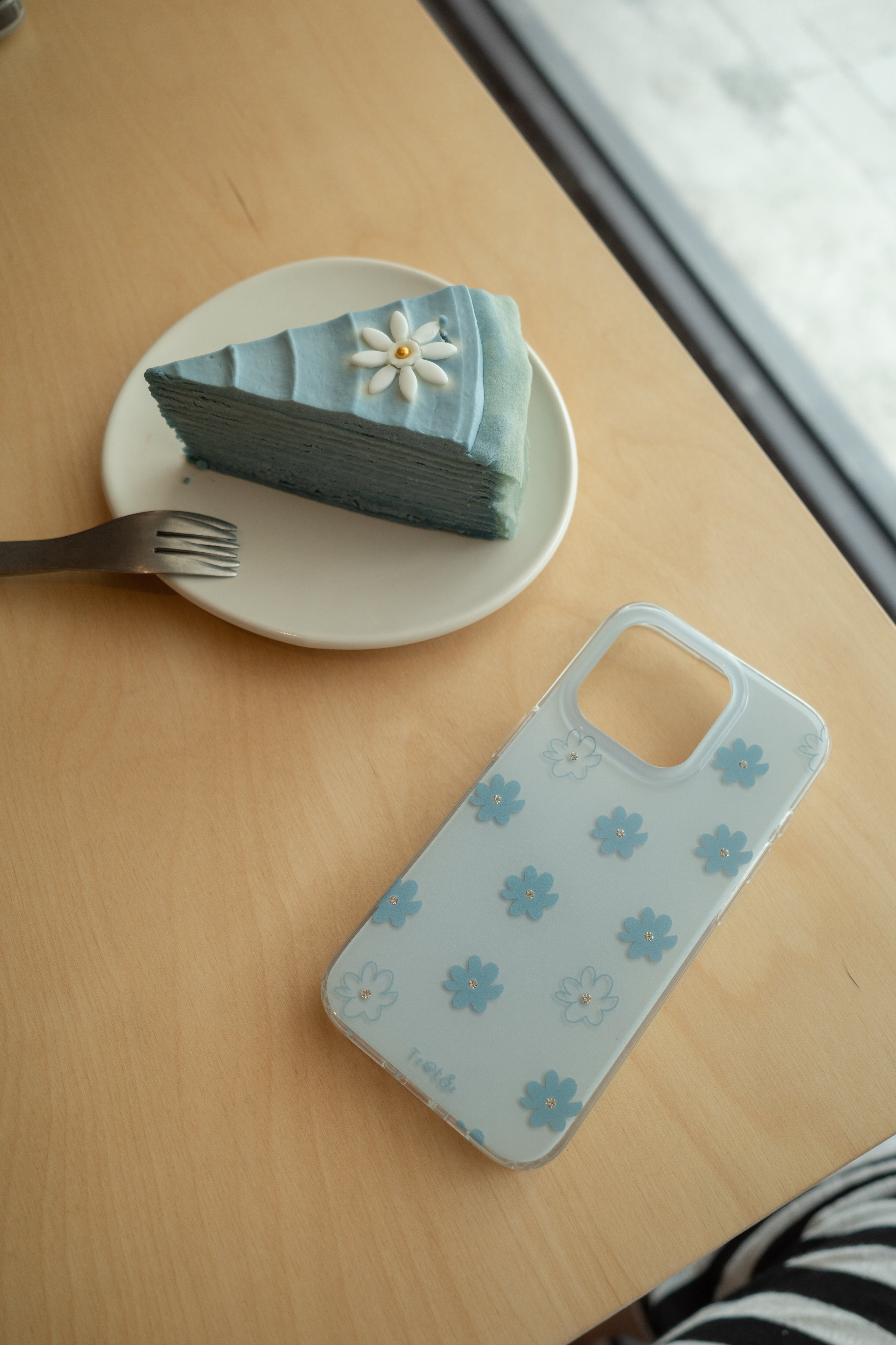 Azure Bloom Phone Case