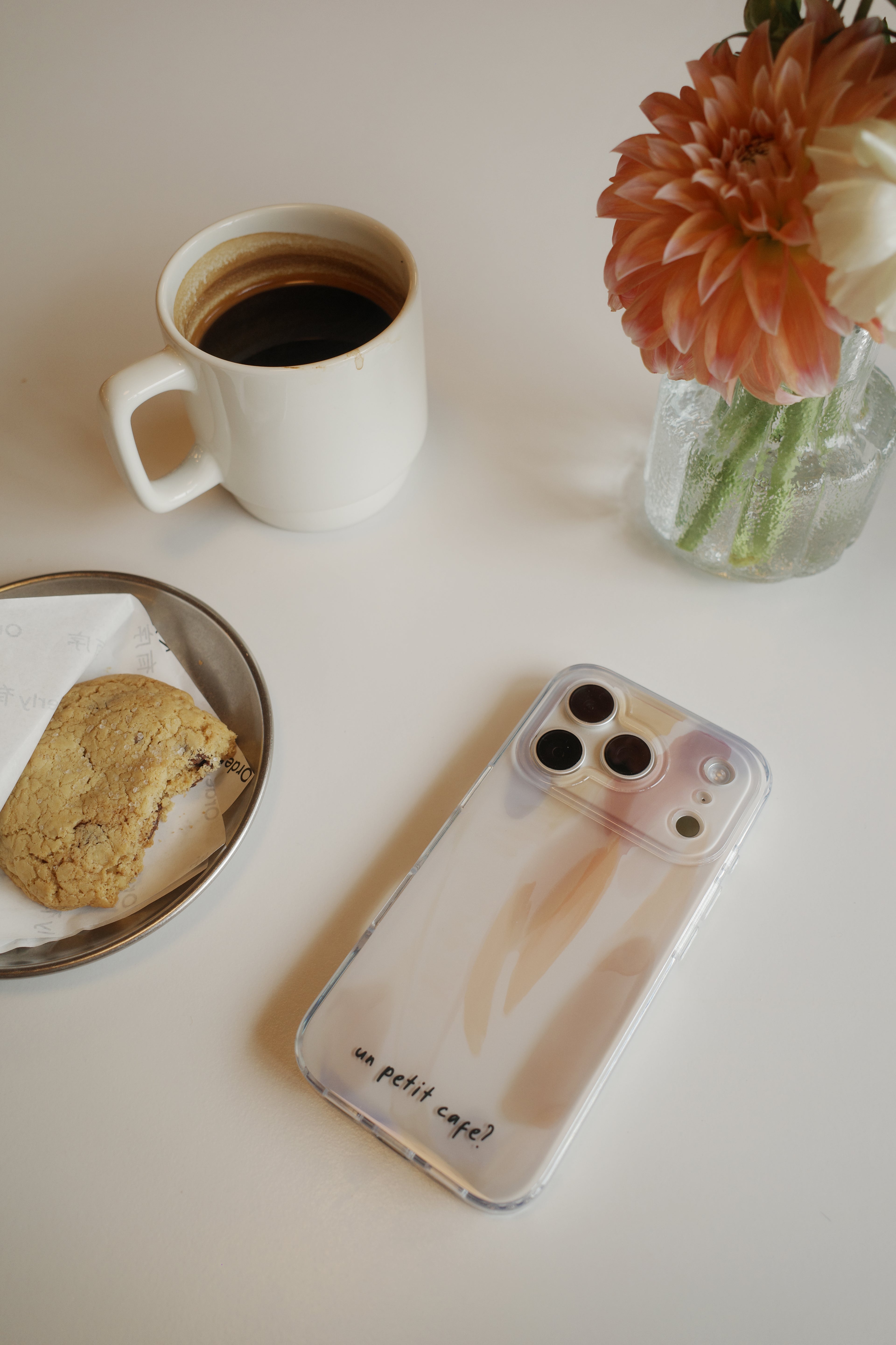 White Vine Vanilla Phone Case