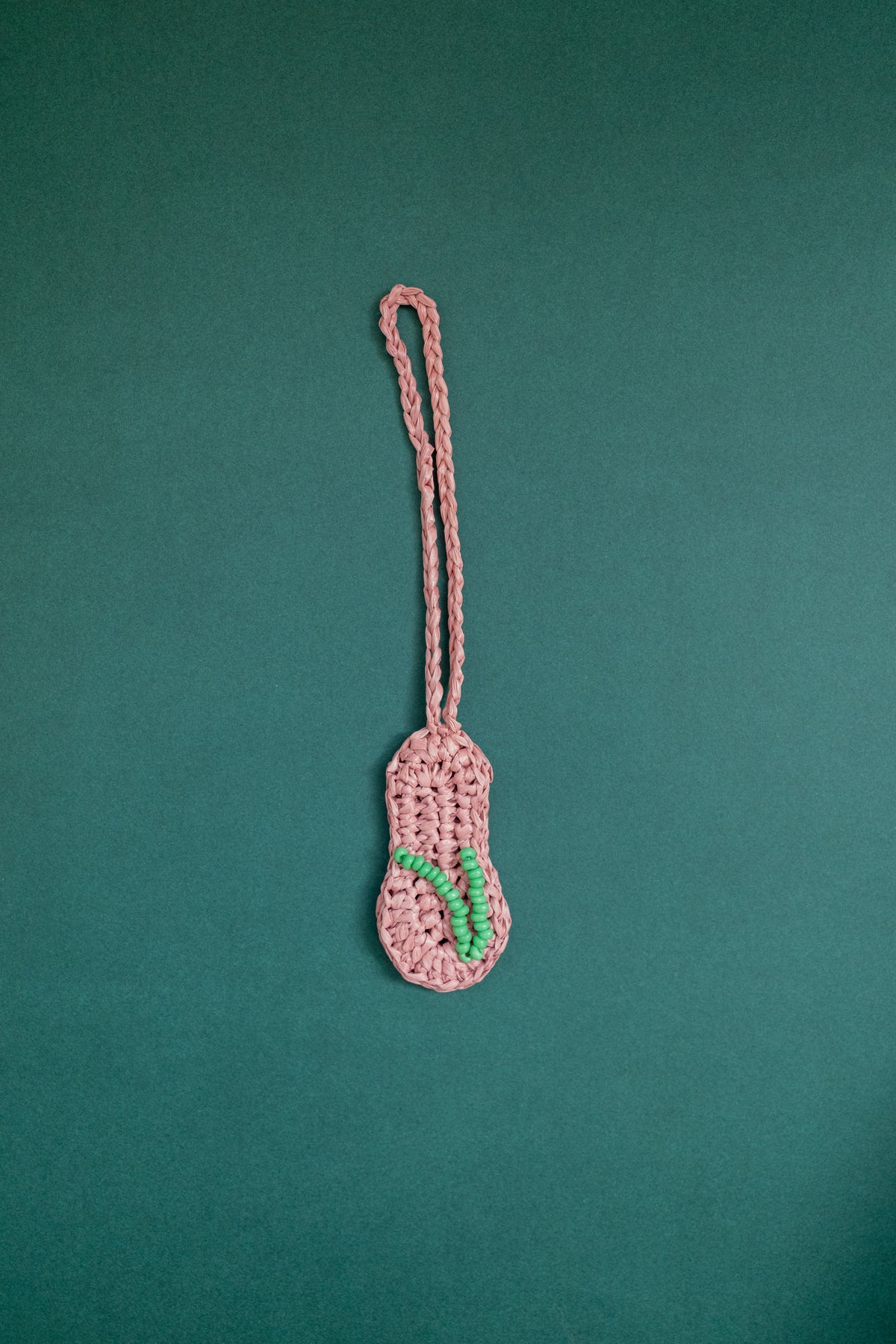 Pink Flip-Flop Bag Charm